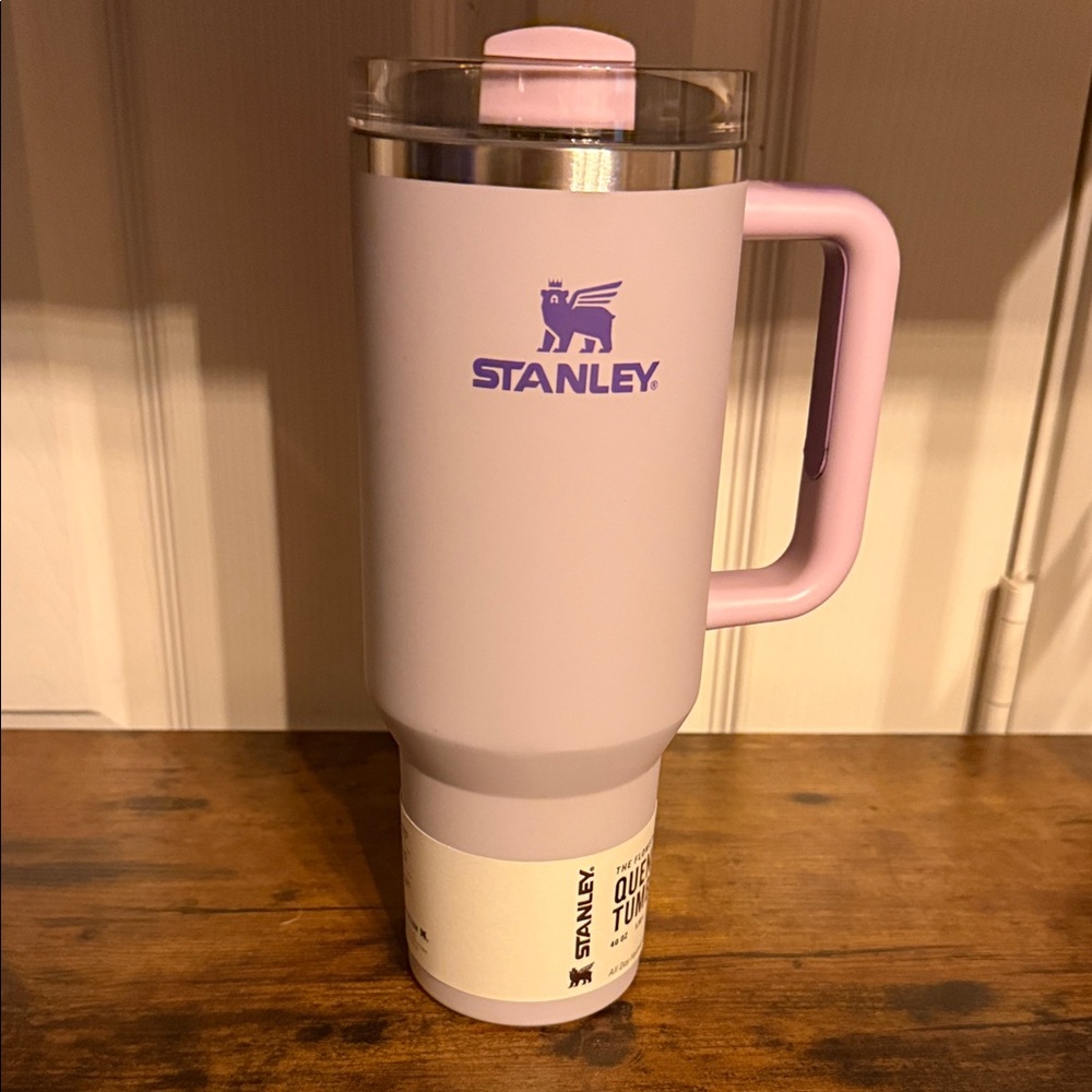 Stanley 40oz With Straw Purple Travel Mug with Handle